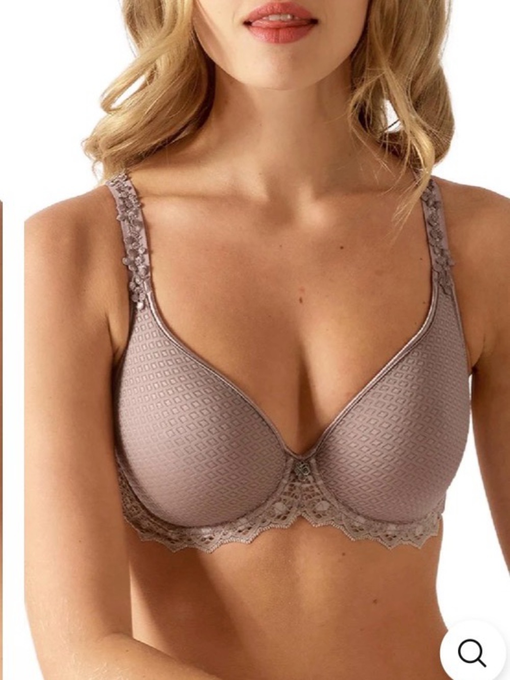 Empreinte Cassiopée Plunge Bra, Rose Sauvage